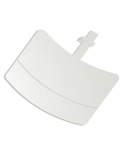 KE-DBA-TAGW address tag (white)