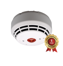 KE-DM3020W-SNV Двойной оптический дымовой датчик с сиреной и индикацией