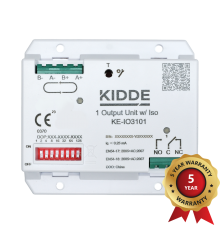 KE-IO3101 addressable 1 output unit with isolator