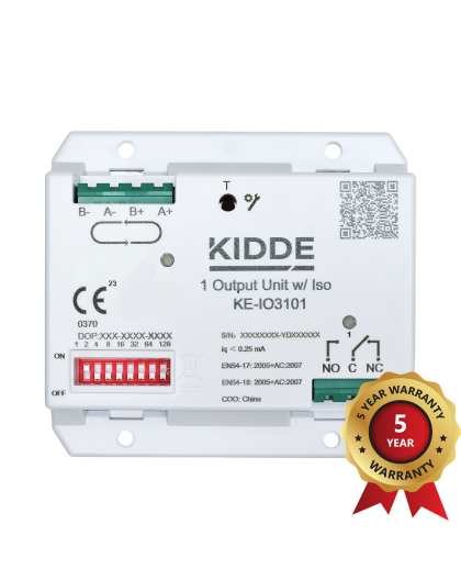 KE-IO3101 addressable 1 output unit with isolator