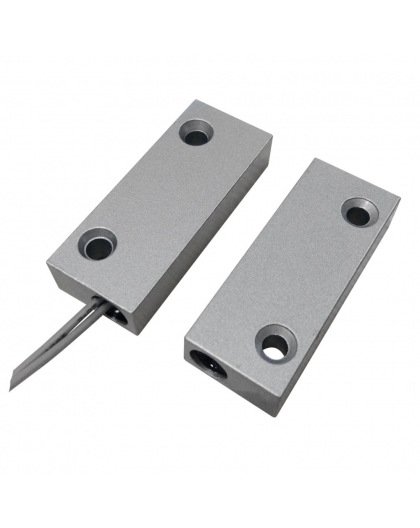 BS-2071 magnētiskais kontakts 50x17x10mm, metāla durvīm
