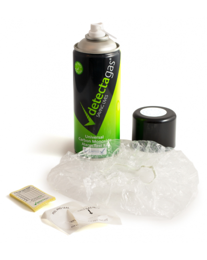 DetectaGas®, CO detektoru testa komplekts